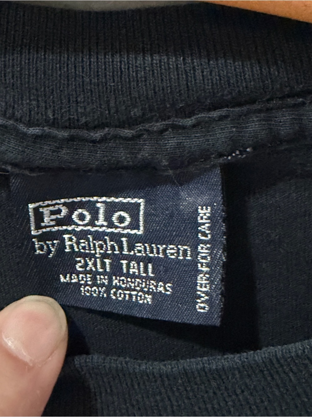 Vintage Polo Ralph Lauren Pocket SS Shirt Size 2XLT Tall Bin 2 - Picture 3 of 6